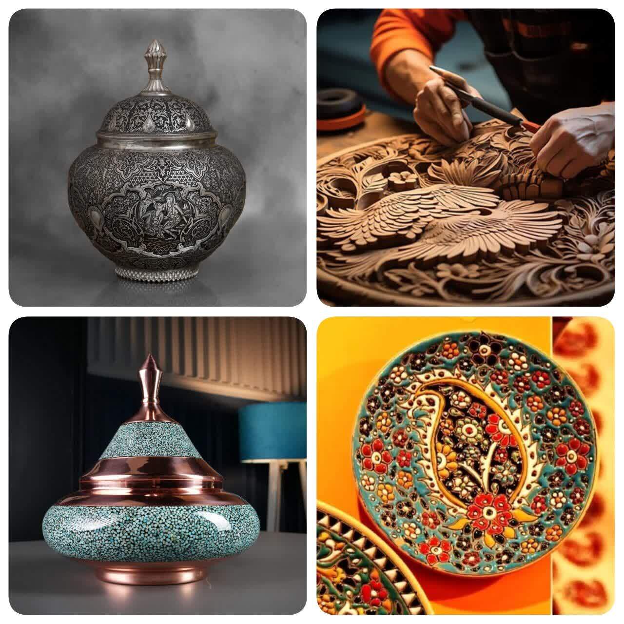 برگزاری دوره‌های آموزش صنایع‌دستی در مناطق کم‌برخوردار