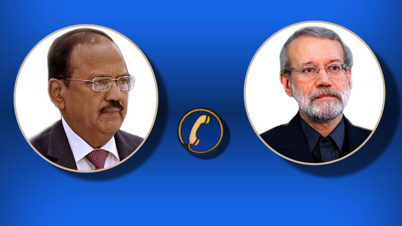 تماس تلفنی مشاور امنیت ملی نخست وزیر هند با لاریجانی