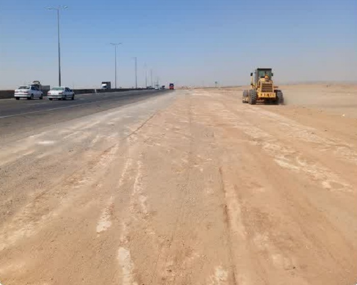 میانگین آسفالت جاده‌ها، ۱۱۶ کیلومتر در ماه