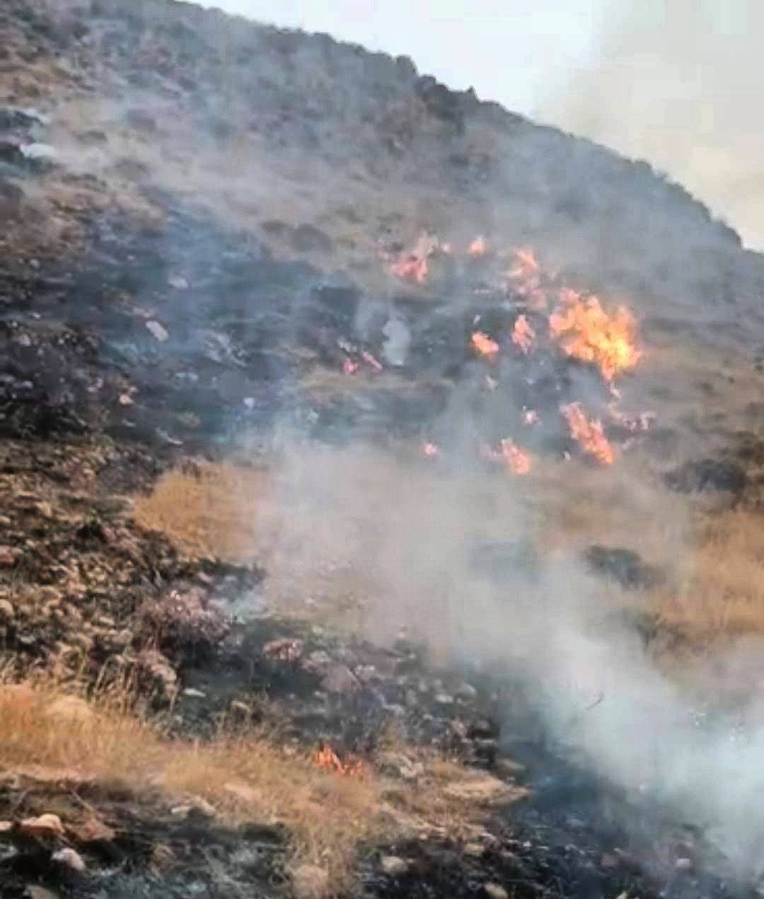 جلوگیری از آتشسوزی در منشورهای بازالتی چالدران جلوگیری از آتشسوزی در منشورهای بازالتی چالدران