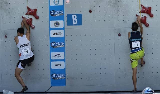 صعود سه سنگنورد ایرانی به مرحله پایانی جام آسیا در ماده «سرعت» صعود سه سنگنورد ایرانی به مرحله پایانی جام آسیا در ماده «سرعت»