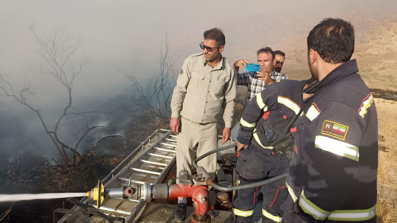 تالاب بین المللی درگه سنگی طعمه حریق شد تالاب بین المللی درگه سنگی طعمه حریق شد