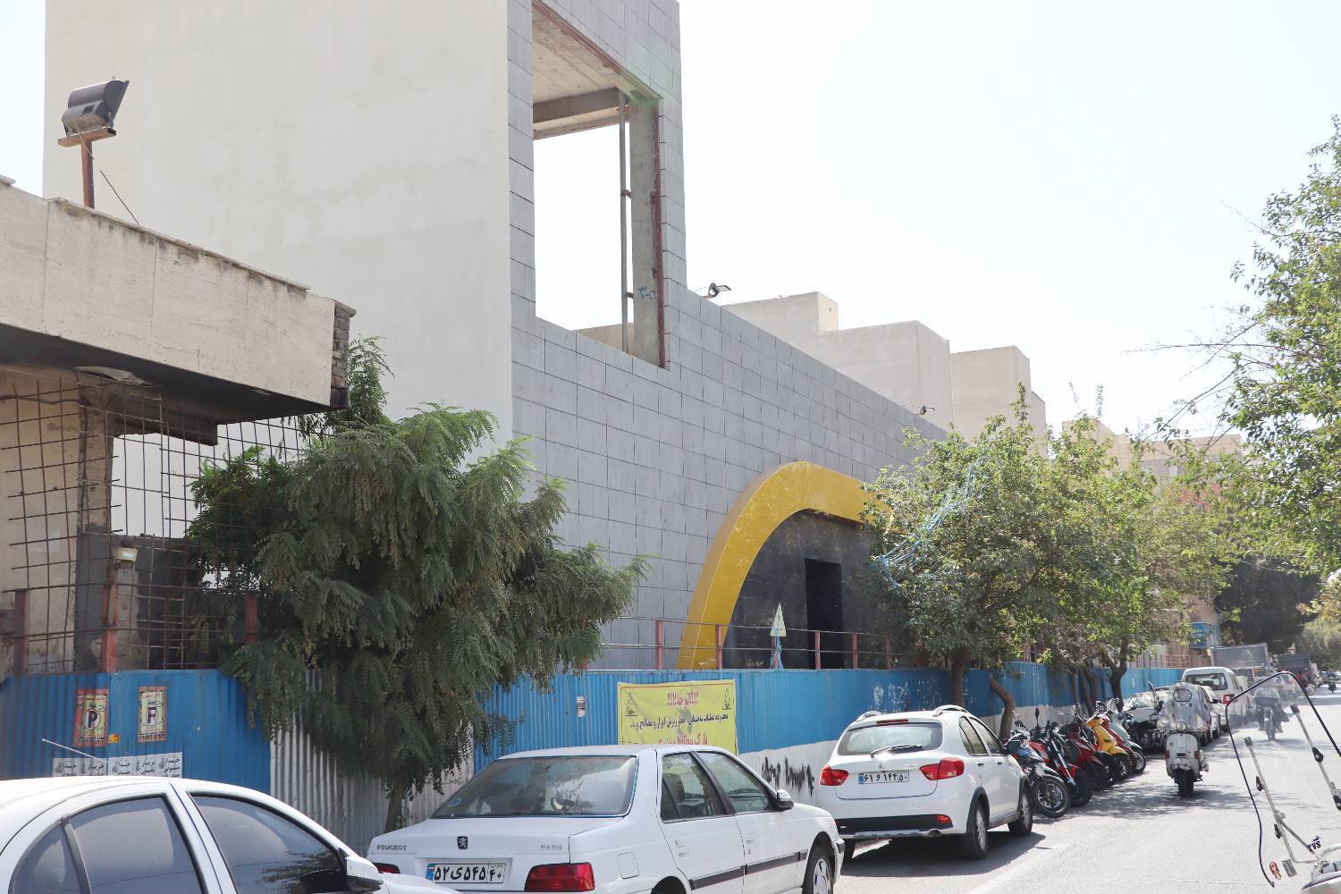 ورودی جنوبی ایستگاه متروی هلال احمر، افتتاح میشود ورودی جنوبی ایستگاه متروی هلال احمر، افتتاح میشود