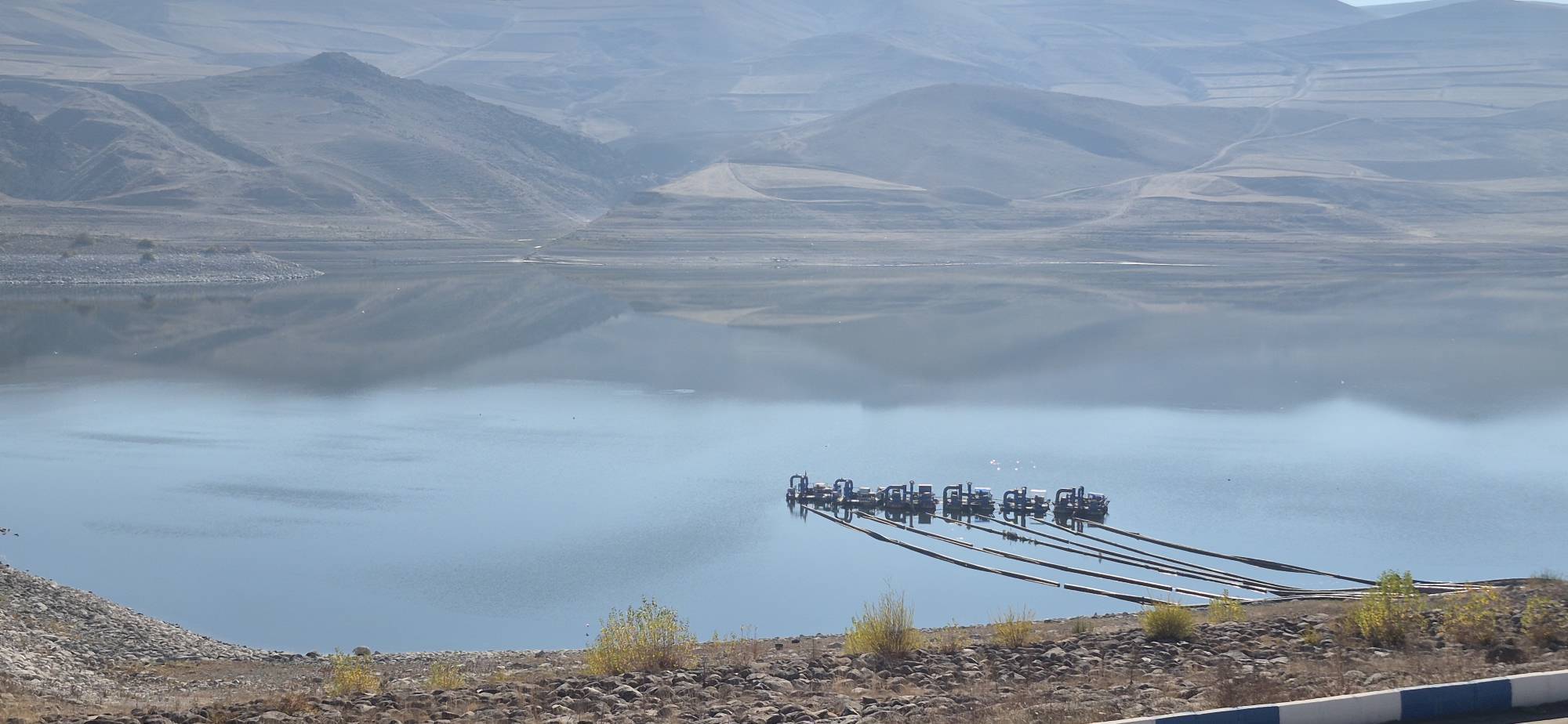 کاهش شدید مخازن سدهای اردبیل