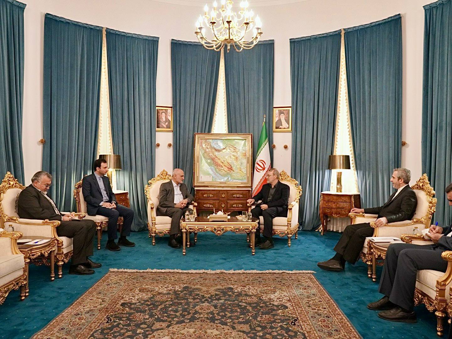 *** دیدار معاون سیاسی رئیس مجلس لبنان با لاریجانی