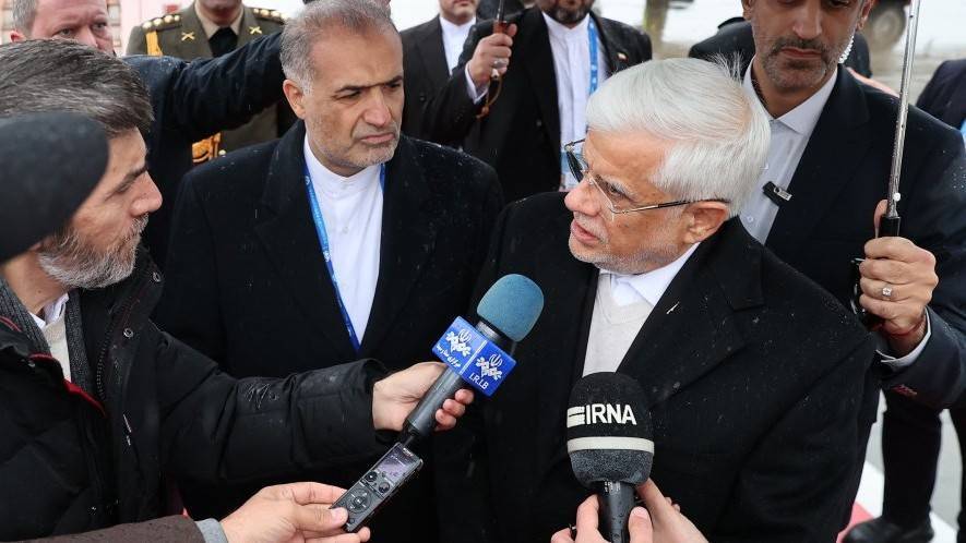 معاون اول رئیسجمهور وارد مسکو شد معاون اول رئیسجمهور وارد مسکو شد