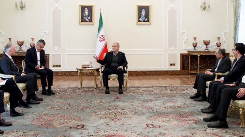 پزشکیان خطاب به سفیر اتریش: علیه تبلیغات نادرست ضدایرانی اقدام کنید