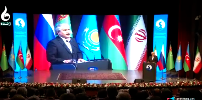 تهیه سند از سوی ۵ کشور حاشیه خزر و تایید کنوانسیون رژیم حقوقی دریای خزر