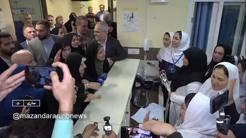 تجلیل معاون ریاست جمهوری و وزیر راه از مقام شامخ پرستاران تجلیل معاون ریاست جمهوری و وزیر راه از مقام شامخ پرستاران