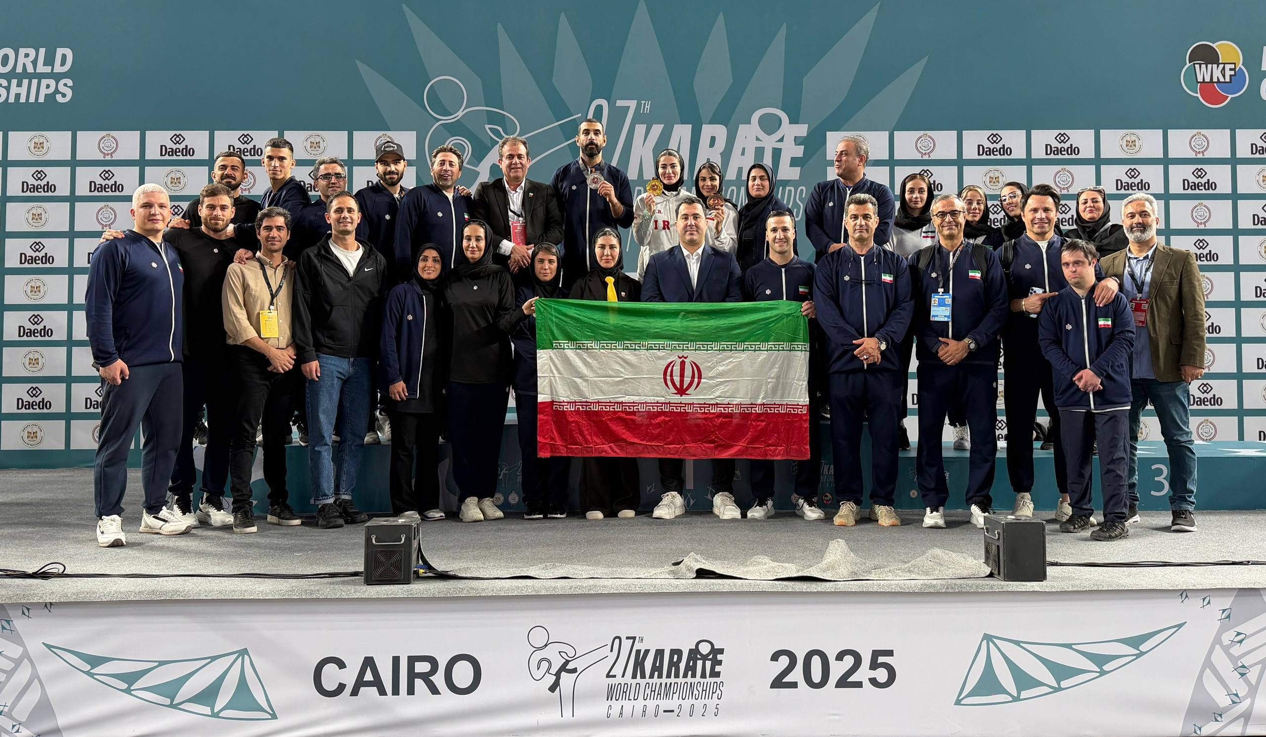 تیم ملی کاراته ایران فردا وارد تهران می‌شود