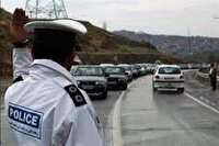 جاده ها لغزنده است رانندگان احتیاط کنند