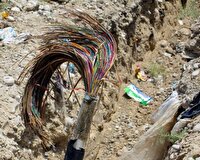 حفاری غیراصولی، عامل قطع ارتباط مخابراتی درگز و کلات