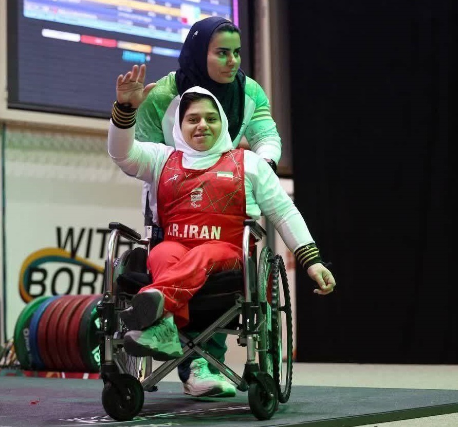 کسب دومین طلای پاراوزنه برداری با تلاش بانوی خراسان رضوی