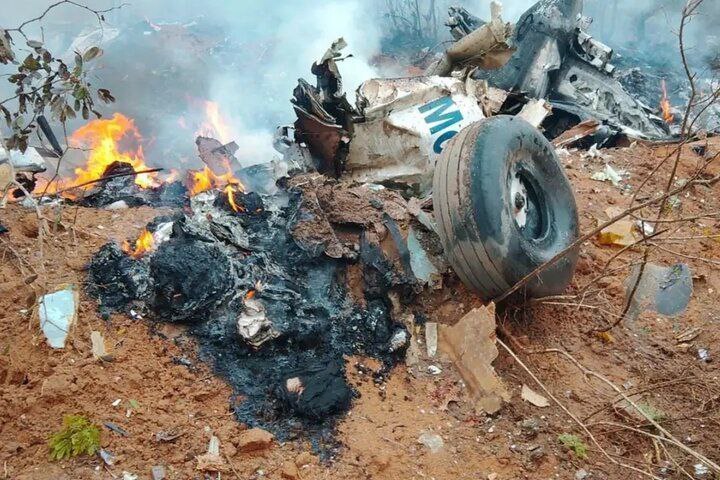 سقوط مرگبار هواپیمای نظامی در سودان