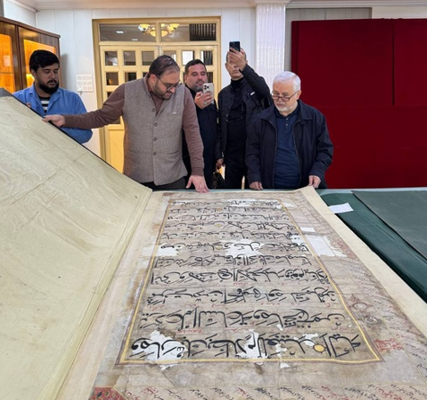 ***/ علی دارابی از خانه فرهنگ ایران در دهلی‌نو بازدید کرد