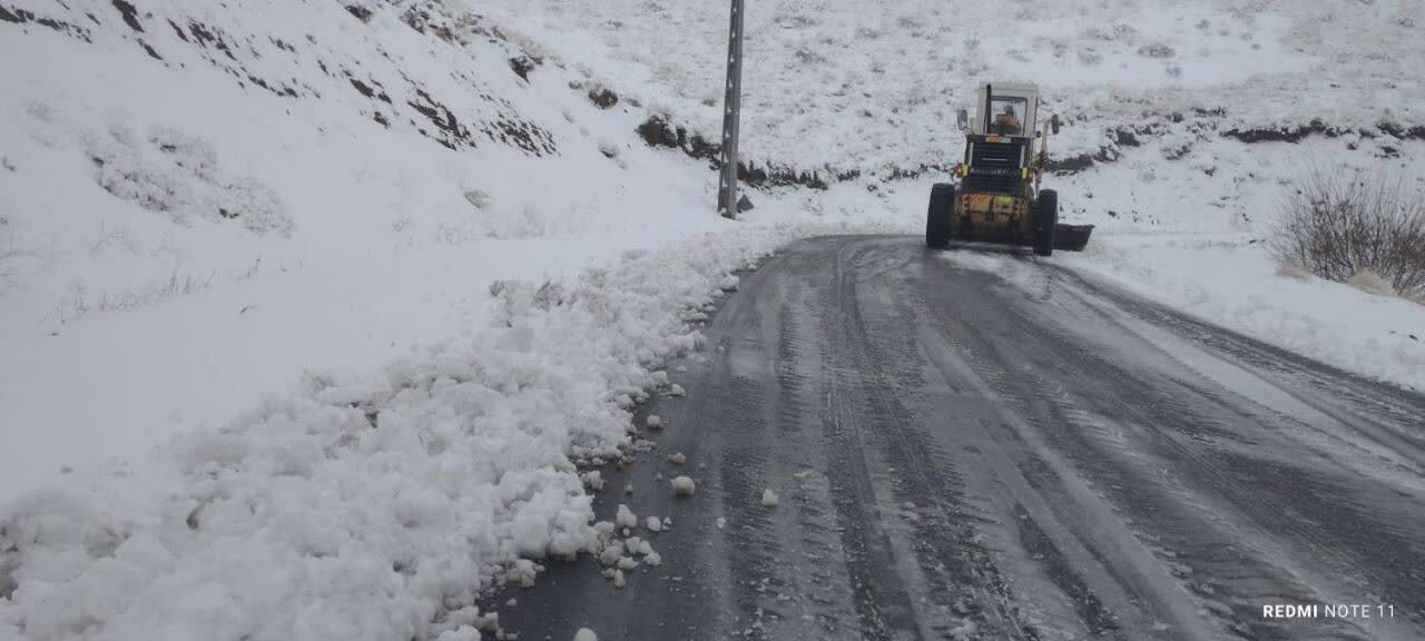 بیش از ۲ هزار کیلومتر باند عملیات برف‌روبی استان کرمانشاه