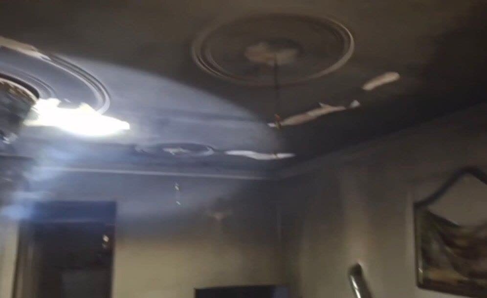 آتش سوزی منزل مسکونی در بوکان