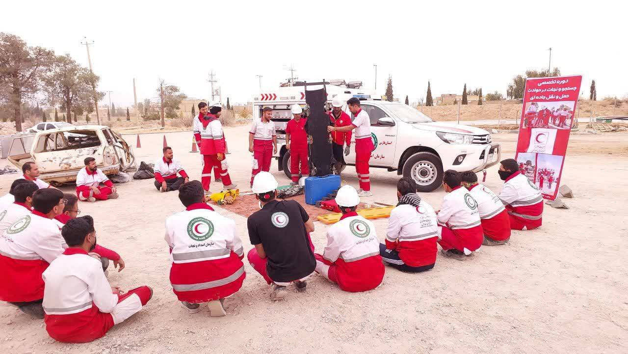 برگزاری دوره جستوجو و نجات در حوادث جادهای در سروستان برگزاری دوره جستوجو و نجات در حوادث جادهای در سروستان