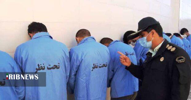 دستگیری ۴۰ سارق و مالخر در بجنورد