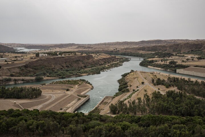 خارج شدن نیروگاه سد کرخه از مدار تولید برق خارج شدن نیروگاه سد کرخه از مدار تولید برق