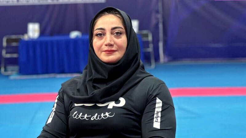 صعود لیلا چالیان در کاتای ویلچر مسابقات جهانی قاهره صعود لیلا چالیان در کاتای ویلچر مسابقات جهانی قاهره