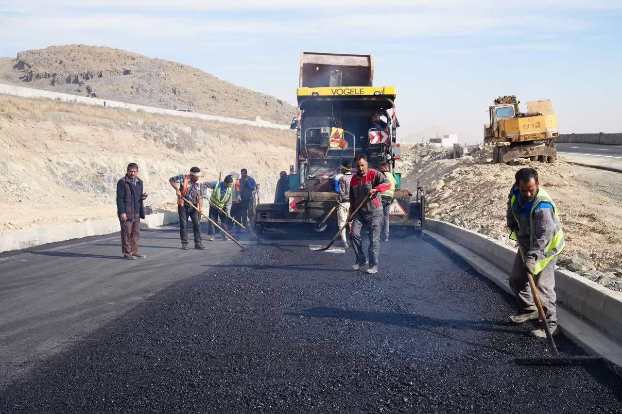 پایان عملیات تعریض پل و آماده‌سازی کامل زیرگذر فیجان